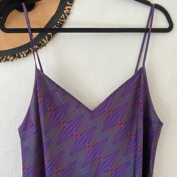 Savage x Fenty Purple Night Star Chaser Satin Slip Chemise - Picture 10 of 14